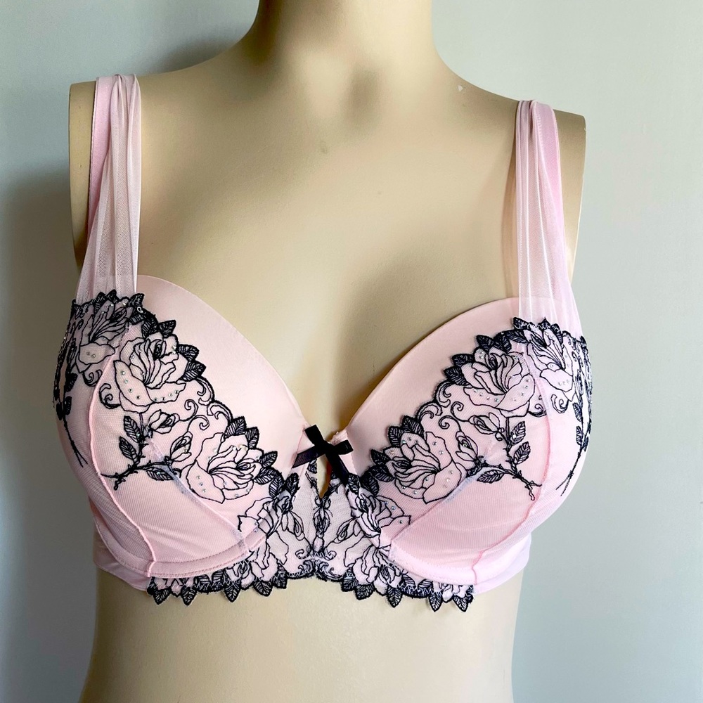 Light Pink /w lace dream angels 36DD bra